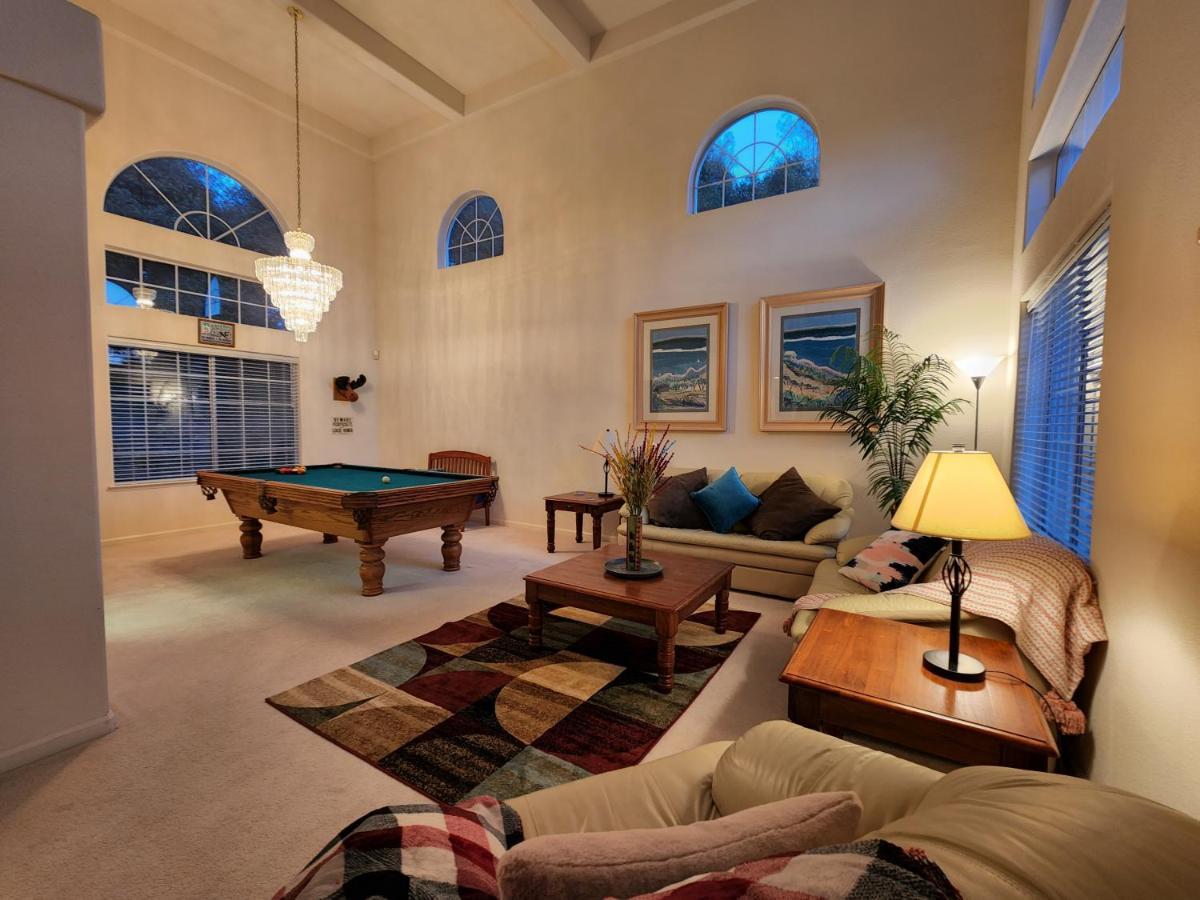 Villa Mountain Majesty With Hot Tub, Pool Table, Generator, Ev Hookup Oakhurst Exterior foto